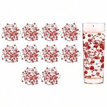 10pcs 1.3m Floating Candle Faux Pearl Garland - Dazzling Artificial Beads For Wedding Centerpieces, Vase Fillers, Party Garland Decorations, Candle Jar Fillers For Floating Candles Gifts Birthday Graduation Home Decor Room Decor Flower Vase Glass Vase