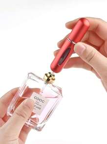 5 Bình xịt nước hoa mini có thể nạp lại - Bình xịt nước hoa du lịch di động có hộp bơm rỗng (Bình xịt nước hoa 5ML để sử dụng hàng ngày), Chai nước hoa - Nhiều màu - Xem 4