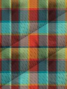 1pc Plus Size Men's Summer Plaid Splice Polo Shirt, Casual Fashion Short Sleeve Tee, Breathable With Collar, Gift Choice