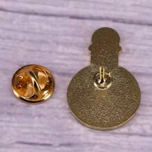 Ball And Transformable  Shiny Badge Magic Purple Potion Bottle Badge - Silver - View 2