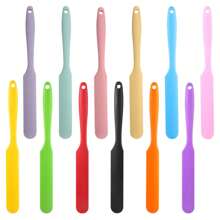 Multiple Colors Silicone Spatula, Silicone Jar Spatula, Non-Stick And Heat-Resistant Spatula For Mixing Cake Cream And Butter, Kitchen Utensils For Cooking And Baking