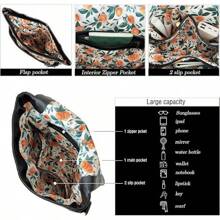 Large Hobo Crossbody Bags For Women Vegan Leather Handbags Tote Purse Shoulder Bag Women's Handle Bags With Wide Strap Fashionable Women's Large - Beige - View 10