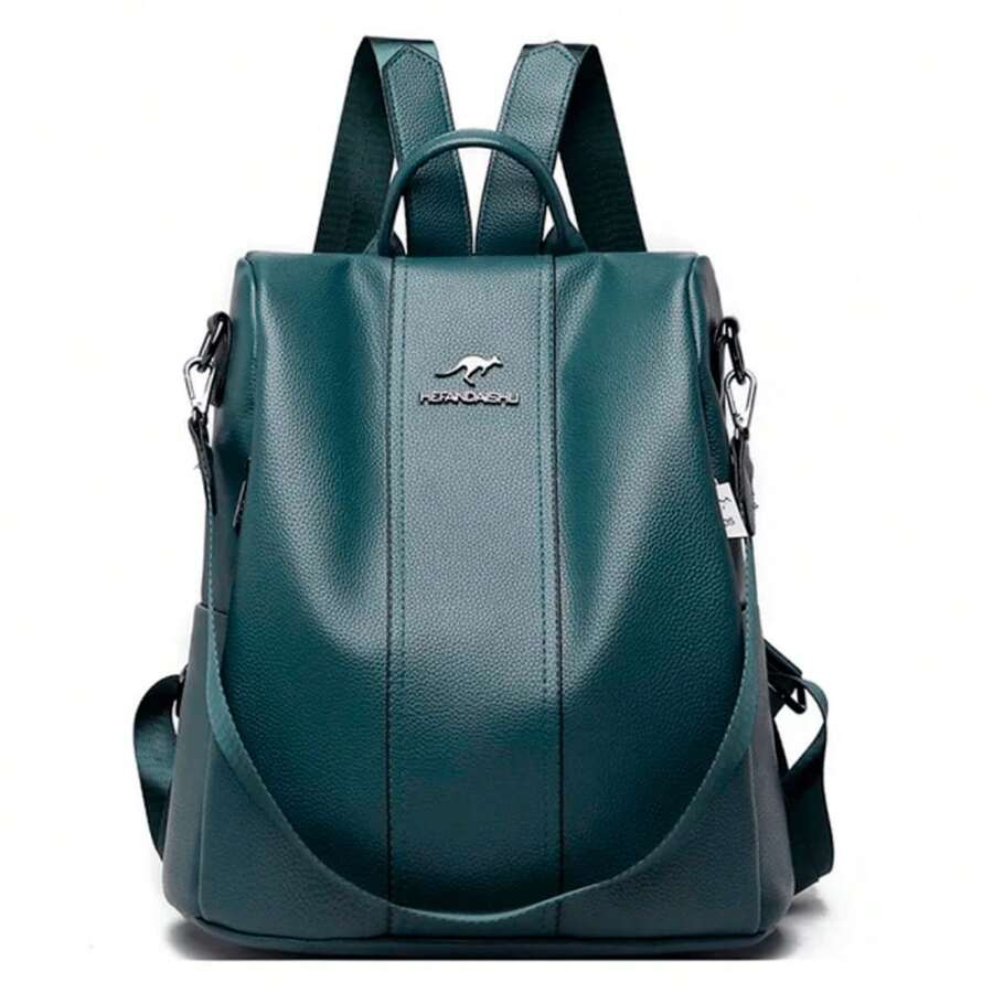 Women's Backpack Bag Anti-Theft Travel Work College Youth Luxury Fashion - Màu xanh lam - Xem 1