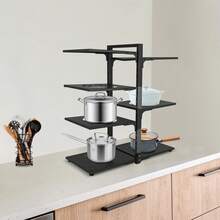 HaroldDol Pot Racks - Zwart - Bekijken 3