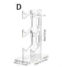 1 pièce Support organisateur universel en acrylique pour manette de jeu et casque audio sans fil