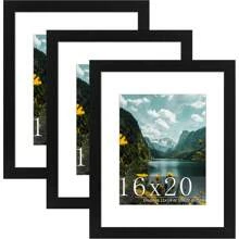 Picrit 16x20 Picture Frame 3 Pack, Black Poster Frame, Display Poster 11 X 14 With Or 16 X 20 Without Horizontal Or Vertical Wall Mounting2025 - 白色 - 查看 9