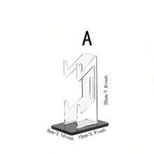 1 pièce Support organisateur universel en acrylique pour manette de jeu et casque audio sans fil