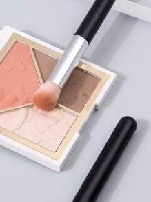 1pc Soft & Fashionable Concealer Makeup Brush, Delicate Powder Blending For Beginners, Round Head Blush Brush, Portable Face Makeup Brush