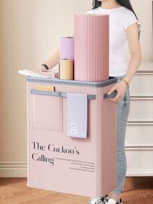 1pc Yoga Mat Storage Basket Fitness Equipment Sports Equipment Storage Basket Home Stitched Foam Axis Storage Rack Removable Convenient And Lightweight - Multicolor - View 2