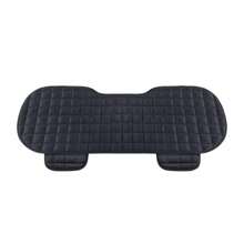 Car Seat Cover Front Rear Flocking Cloth Cushion Non Slide Winter Auto Protector Mat Pad Keep Warm Universal Fit Truck Suv Van