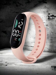 1 pièce Montre numérique étanche à écran tactile LED pour femmes, parfaite pour un usage quotidien et les sports