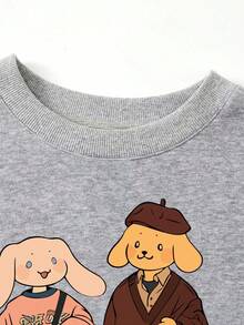 Moletom Cartoon Estampado Desenho Animado Blusa Masculina Confort Careca Macio Exclusivo Gola Redonda