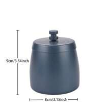 Stainless Steel Ashtray With Lid Durable Smokeless Odorless Windproof Ashtrays For Home Office Tabletop Outside Patio Outdoor