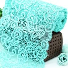 7002 High Quality Lace – Perfect For Creating Unique Projects - Mint Blue - View 2