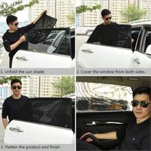 Car Curtains - 2Pc SUV Rear - View 6