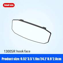 1个/2个装汽车广角后视镜曲面大视野内后视镜辅助后视镜，汽车广角后视镜，汽车倒车镜广角曲面镜，通用高清夹式全景后视镜 - 彩色 - 查看 15