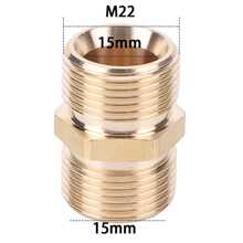 High Pressure Washer Hose Extension Connector M22 14/15mm THRsead Male Female Adapter High Pressure Washer Swivel Joint Connector
