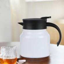 1pc Household Ceramic Vacuum-Sealed Tea Pot, Large Capacity For Old White Tea, Mandarin Peel, Pu'er Infusion