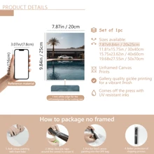 1 bức tranh in Canvas phong cảnh cây cọ và ô tô cổ điển - Trang trí nghệ thuật treo tường, Áp phích phong cách cổ điển, hiện đại cho phòng ngủ, văn phòng, phòng khách, trang trí lớp học - Tranh chân dung sáp ong trong nhà để trang trí văn phòng tại nhà, quà tặng lý tưởng, có hoặc không có khung Quà tặng sinh nhật tốt nghiệp - Nhiều màu - Xem 15