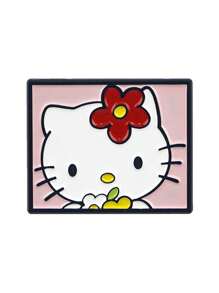 Sanrio 1 pièce d'accessoires de sac Hello Kitty de Sanrio. Décorations de sac de dessin animé mignon, broches de décoration de vêtements, badges, accessoires de sac à dos de vêtements, épingles, Hello Kitty, Cinnamon Dog, My Melody, Pudding Dog, Kuromi