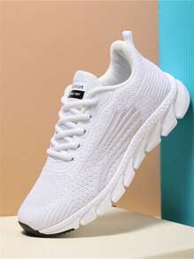 Tênis Femininos Plataforma para Caminhada Alívio da Dor, Calçado Casual de Trabalho, Ortopédico, Antiderrapante, Tênis Esportivo com Cunha, Bico Redondo, Fivela, Calçado de Trabalho Respirável, Casual Monocromático, Mocassins Planos Leves e Confortáveis, Slip-on para Primavera/Outono, Tênis Casuais com Cadarço Estiloso e na Moda, Sapatos Pretos Confortáveis e Versáteis Adequados para Viagem, Caminhada, Transporte e Lazer Escolar