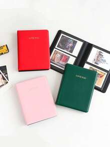 1 Set Of 3-Inch Colorful Photo Album, 1 "Love U" Photo Album, And 1 Mirror Photo Album,Back To School,School Supplies - Multicolor - View 7