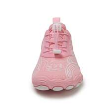 1 Paar Damenwasserschuhe für Bachtrekking, Schwimmen, Strand, Outdoor, Barfuß, rutschfest, weiche Sohle, leicht, schnelltrocknend für Schnorcheln, anti-schnittfeste Watfisch-Schuhe, amphibische Wassersportschuhe, tragbare Gummisohle Fitness-Schuhe, leise Springseil-Yoga-Schuhe, Kniebeugen-Deadlift-Gewichtheberschuhe, Unisex-Aerobic-Schuhe