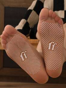 2 paia/10 paia di calze trasparenti per caviglie da donna, traspiranti, con punti in silicone massaggianti per alleviare la stanchezza, calzini equipaggio trasparenti antiscivolo e resistenti alla lacerazione
