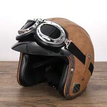 1 Paar Retro Harley Silberrahmen Brillen, Motorradbrille, Fahrradbrille, Retro WWII Brille, Outdoor Sport Windschutzbrille