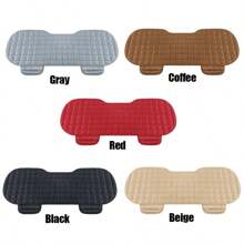 Car Seat Cover Front Rear Flocking Cloth Cushion Non Slide Winter Auto Protector Mat Pad Keep Warm Universal Fit Truck Suv Van