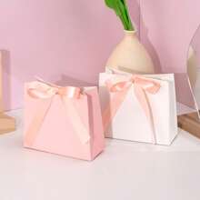 20pcs 11.5x4.5x10cm Mini Paper Bags With Customized Letters & Texts, White, Brown, Gold, Suitable For Packaging Small Gifts Like Chocolates, Candies, Soaps, Essential Oil Soaps, Handicrafts. Suitable For Various Festivals, Parties, Weddings, Anniversaries, Or Small Business Product Packaging. Stylish, Adorable, High-Quality Custom, Personalized, Unique Ideal Gifts For Her Boyfriend, Girlfriend, Dad, Mom, Family, Friends, Son, Daughter, School Students, Kids For Anniversaries, For Birthdays School, Office, Home