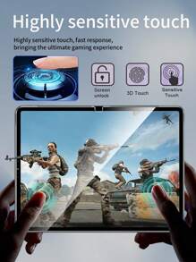 1pc Anti-Spy Screen Protector Film, Compatible With IPad 9th Gen (10.2-Inch)/IPad 10th Gen (10.9-Inch) 2022/IPad Air (11-Inch) 2024/IPad Air (13-Inch) 2024/IPad Pro (11-Inch) 2024/IPad Pro (13-Inch) 2024, IPad Air 13 2025(M3), IPad Air 11 2025(M3), IPad 2025(IPad A16) And Other Tablet Models. Kindly Purchase Based On Your Specific Tablet Model Gift For Birthday, Family, Friends Pad Screen Protector, Pad Accessories