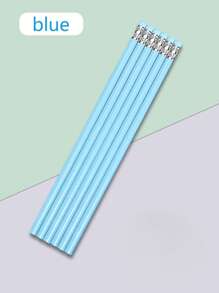 6/12/30/60/120/240支装定制刻字姓名及Logo铅笔 | 粉彩色HB木质铅笔，带橡皮擦 | 个性化学生生日、圣诞节、婚礼、新娘送礼佳品 | 批量教室、办公室、美术用品（返校季/情人节/企业礼品）学习用品（课本标记/作业书写/试卷填写） | 教师节礼物 + 护士医疗记录 + 婚礼宾客回礼 | 学生必备，定制标准铅笔，舒适易用，永恒之爱 - HB鉛筆(三角桿) - 查看 14