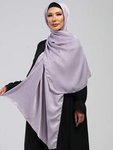 1pc Digital Printed Scarf, Lightweight Neck Scarf, Paisley & Cashew Pattern, Boho Style Suitable For Spring/Summer, Evening Party, Women - Multicolor - View 12