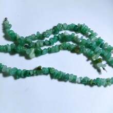 Pulseira de quartzo verde natural pedra da saúde - Verde - Visão 4