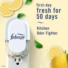 Ambientador eléctrico para cocina Febreze Kitchen Fade Defy - Limón fresco - Paquete de 2 - 1 - Ver 4