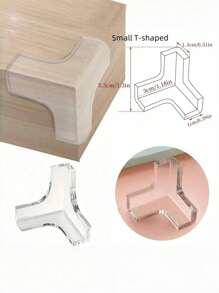4/8/12 pièces Protecteur de coin de table de sécurité, protecteur de coin de meuble en silicone anti-collision, couvercle de protection transparent et doux