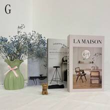 3pcs Folding Fake Book Ornament, Creative English Text Faux Book Decorative Display Prop, Professional Packaging Best Gifts Birthday Graduation