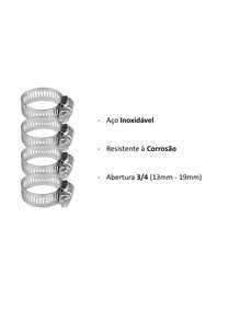 Kit 50 Clamps For 3/4 Cylinder Irrigation Hose 13a19 - View 2