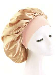 [Customized]1/2Pcs Custom Name Silk Bonnet For Sleeping Women, Customized Name Satin Bonnet, Personalized Hair Bonnet With Name, Customizable Women'S Beauty Hat, Customized Valentine'S Day