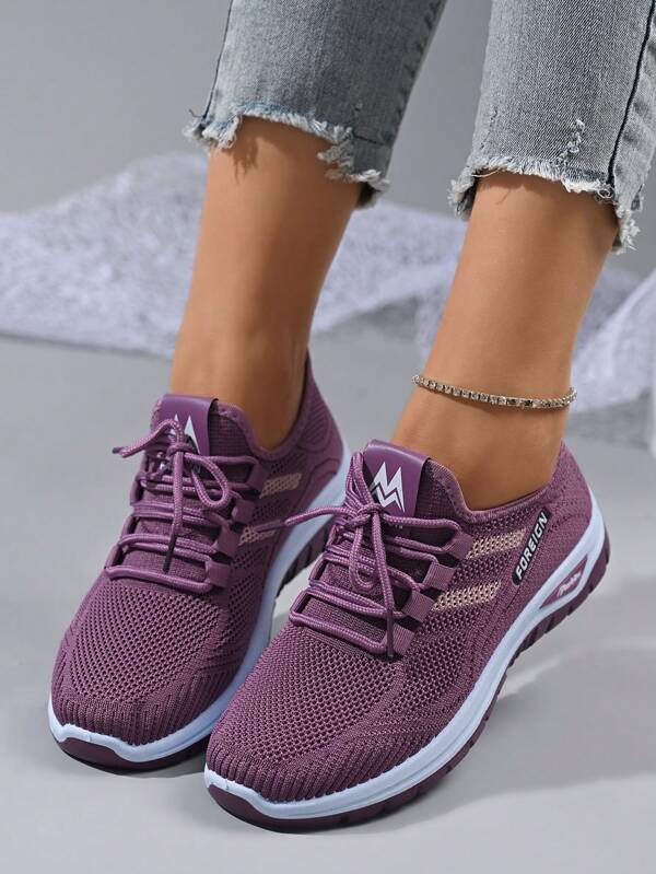 Zapatos deportivos cómodos y casuales para mujer, con suela suave, superficie suave, antideslizante, resistentes al desgaste y con suela gruesa para correr