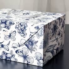 1 Stück/5 Stück/10 Stück Blumen Geschenktüten mit Schleifen - Multifunktionale Papiertaschen, geeignet für Hochzeiten, Valentinstag, Geburtstage usw. - perfekt für Feiertage und Einkaufen