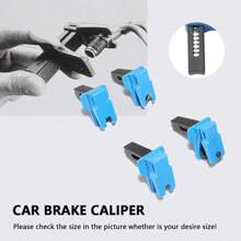 4 piezas de herramienta de tapón de tubo de freno de aceite para evitar derrames de aceite, tapones a prueba de fugas para líneas de freno automotrices - 4 piezas - Ver 2