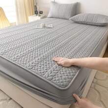 Cubrecolchón repelente al agua - Gris - Ver 2