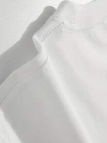 VHUTHK (220 Cotton T-Shirt) Men's Summer Round Neck Short Sleeve Casual Cotton With  Print   Y2k  Style - 白色 - 查看 3