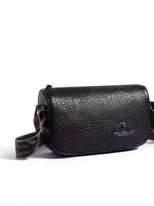 Women Leather Sling Bag For Women Hand Beg - Black - View 10