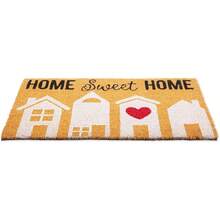 DII Heavy Duty Coir Doormat With Nonslip Vinyl Backing, Welcome Mat Outdoor Entry Way & Front Porch Décor, Beach House, 17x29 Doormat 30 X 18 Inch Valentine's Day Welcome  Door Mat Red  Non-Slip Rug For Indoor Outdoor Home Bathroom Decor - Home Sweet Home With Heart - View 3
