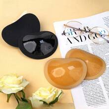 حمالة صدر لاصقة بدون حمالات للنساء بتأثير رفع وإخفاء، حمالة صدر لاصقة للفساتين الظهر مكشوف، قابلة لإعادة الاستخدام مع حمالات - متعدد الألوان - مشاهدة 4