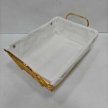 1 pièce Panier de rangement ajouré pour fruits, organisateur de bureau, support à pain, articles ménagers