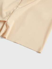 High Waist Shorts Ice Silk Seamless Boxer Brief Short Panties Double Layer Under The Skirt Panties Traceless Underwear Underpants Short Pants Lingeries